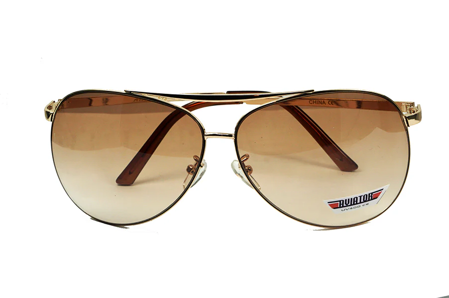 Military Style Aviator Sunglasses - Image 2