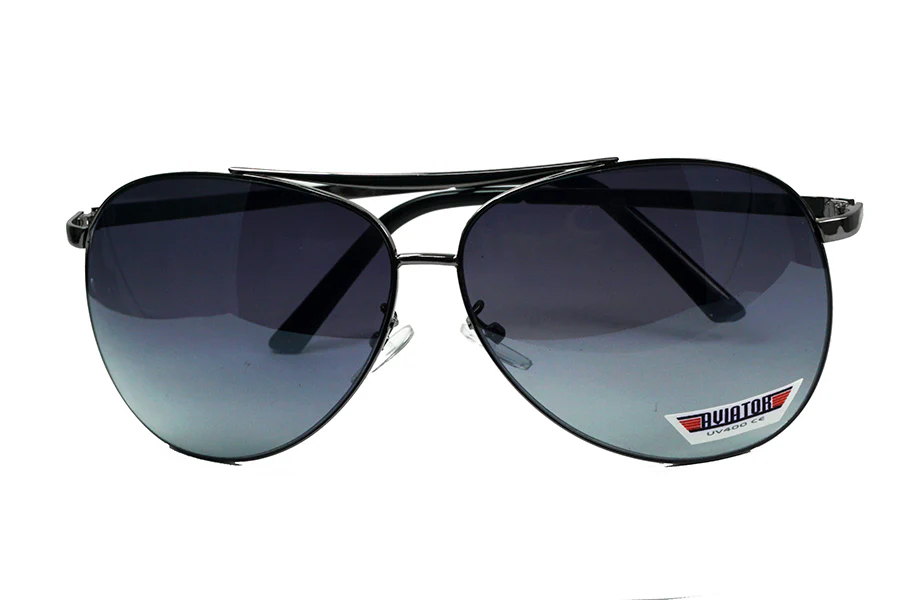 Military Style Aviator Sunglasses - Image 3