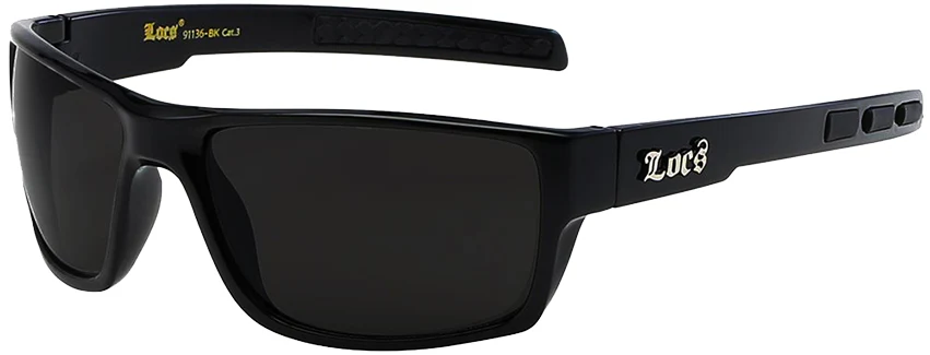 Locs Polycarbonate Wrap Sunglasses