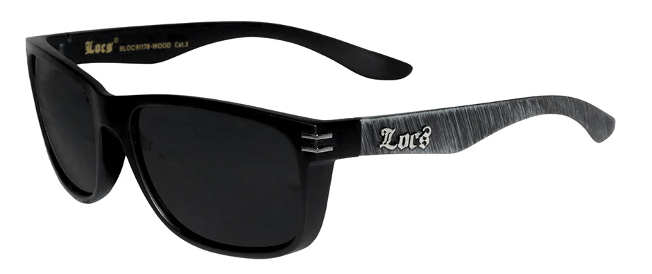 Bulk Wholesale Locs Wood Frame Sunglasses - Image 5