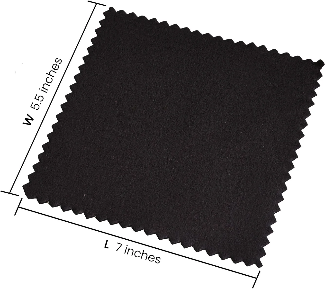 Soft Checkered Pouch & Cleaning Cloth - Image 3