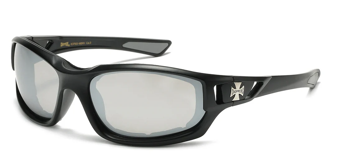 Foam Padded Motorcycle & Bikers Sunglasses - Image 3