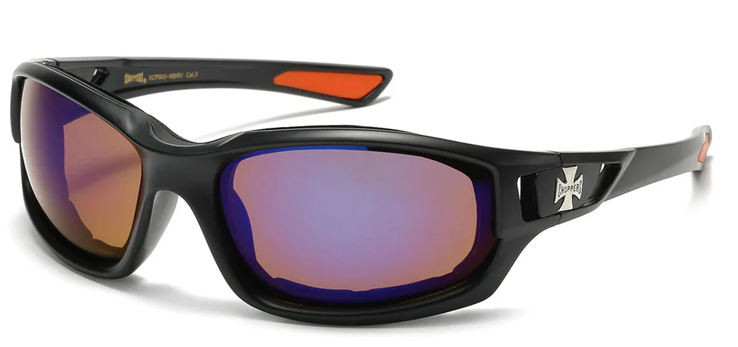 Foam Padded Motorcycle & Bikers Sunglasses - Image 6