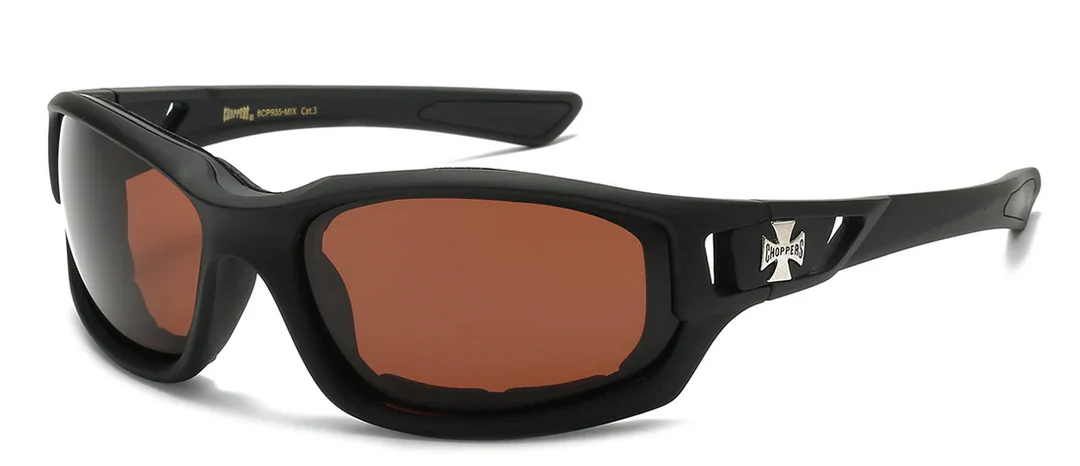 Foam Padded Motorcycle & Bikers Sunglasses