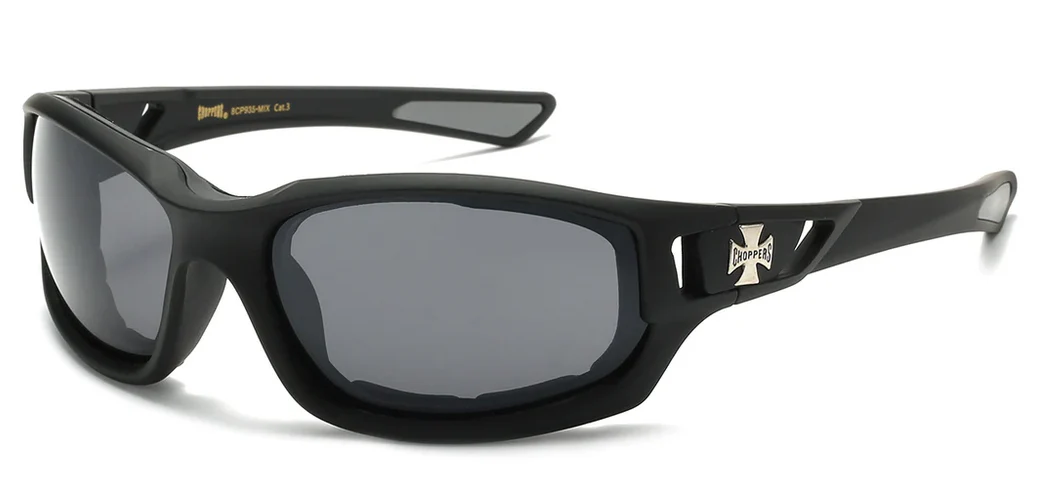 Foam Padded Motorcycle & Bikers Sunglasses - Image 3