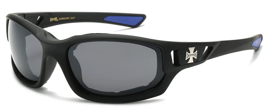 Foam Padded Motorcycle & Bikers Sunglasses - Image 5