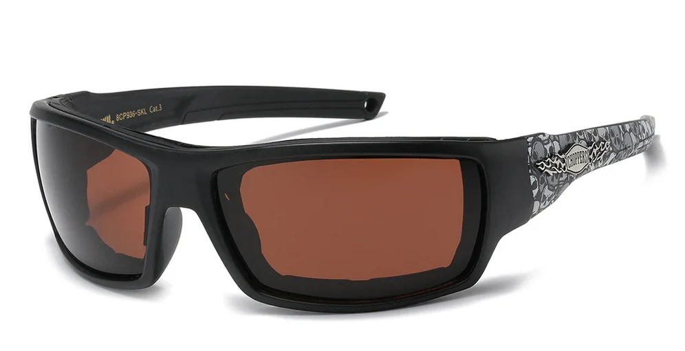Foam Padded Motorcycle & Bikers Sunglasses - Image 2