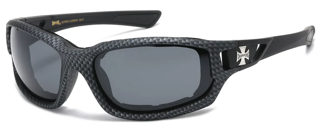 Foam Padded Motorcycle & Bikers Sunglasses - Image 4