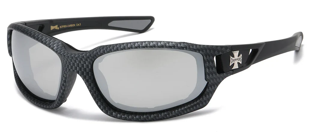 Foam Padded Motorcycle & Bikers Sunglasses - Image 5