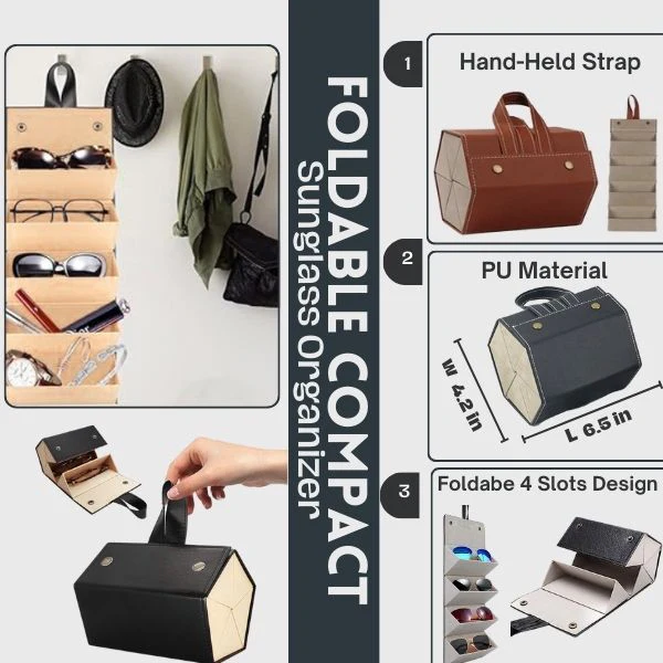 Foldable Sunglass Organizer - Image 2