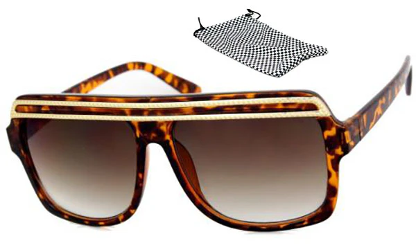 Men & Women Hip Hop Shield Shades - Image 2