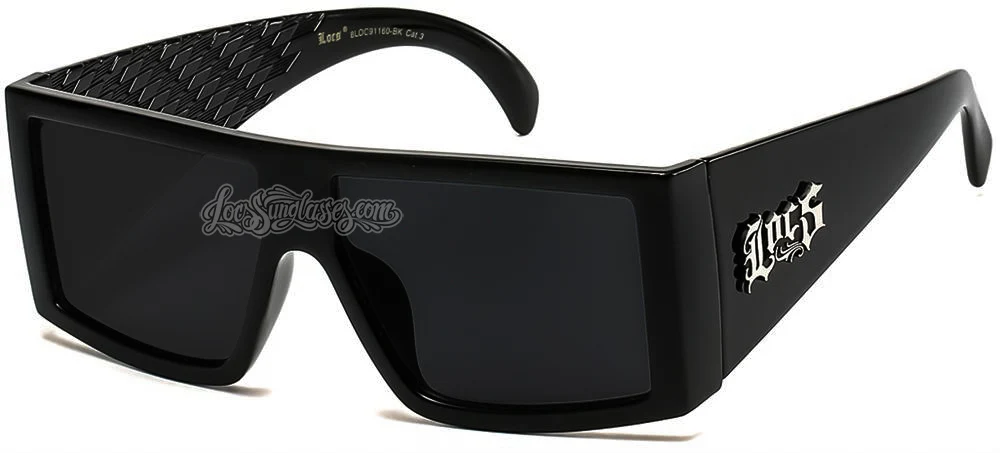 " KINGPIN" Large Frame Locs Sunglasses