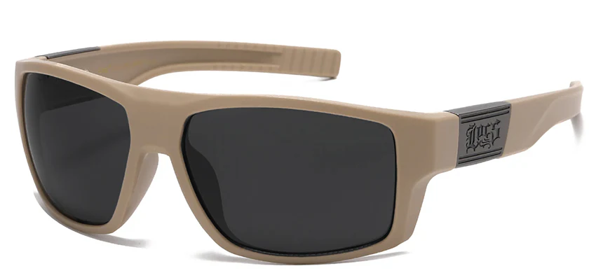 Large Frame Locs Wrap Sunglasses - Image 2