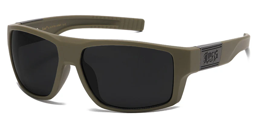 Large Frame Locs Wrap Sunglasses - Image 4