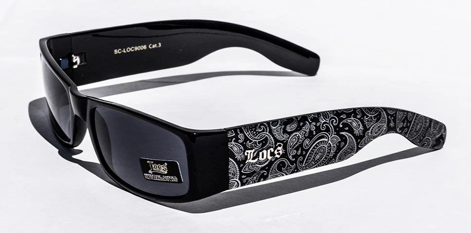 Locs Bandana Print Pattern Sunglasses