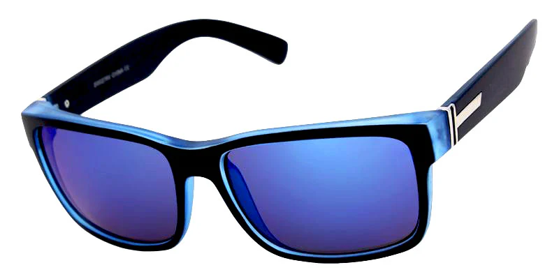 Dark Polycarbonate Color Mirror Lens