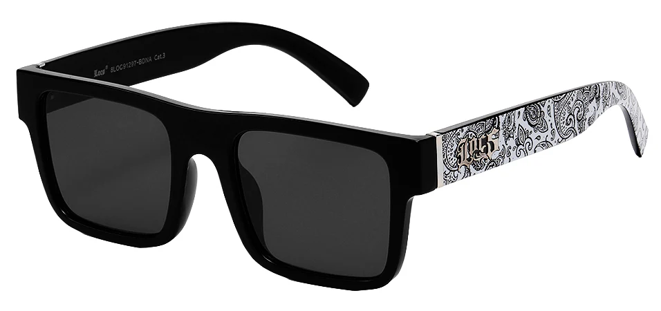 Locs Square Bandana Print Shades