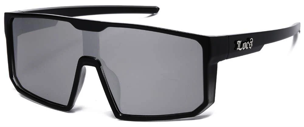 Locs large frame Extreme Sports Wrap Sunglasses - Image 3