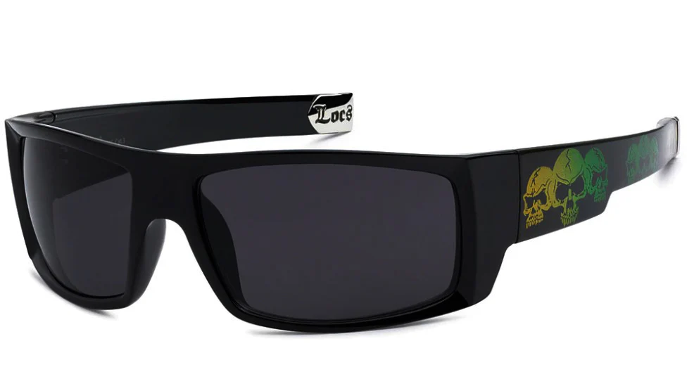 Locs Reaper Wrap Sunglasses - Image 3
