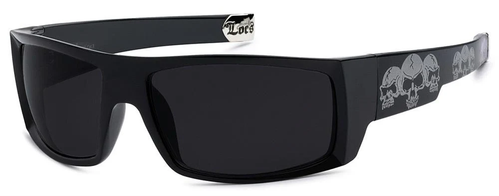 Locs Reaper Wrap Sunglasses - Image 4