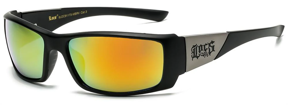 Locs Square Wrap Sunglasses - Image 4