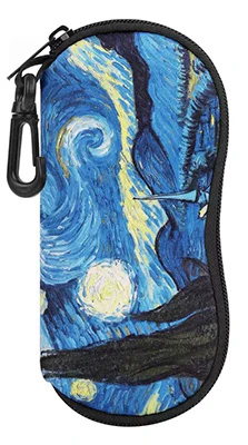 Ultra Light Neoprene Women's Zipper Sunglass Case - Image 6