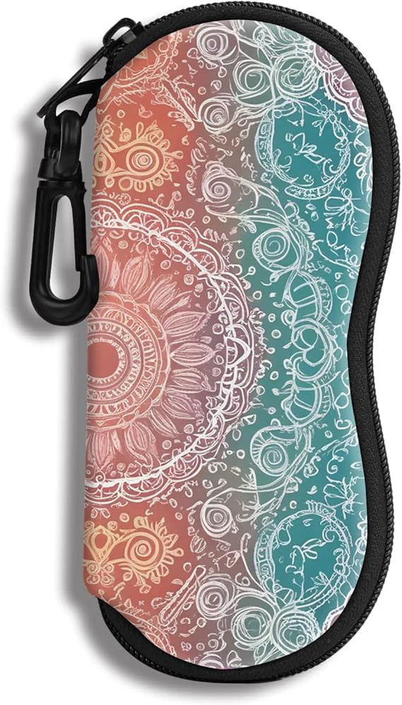 Ultra Light Neoprene Women's Zipper Sunglass Case - Image 9