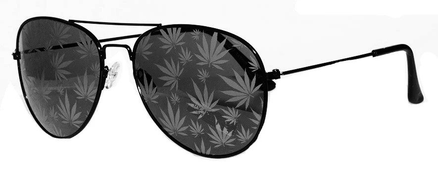 Marijuana Leaf Aviator - Image 3