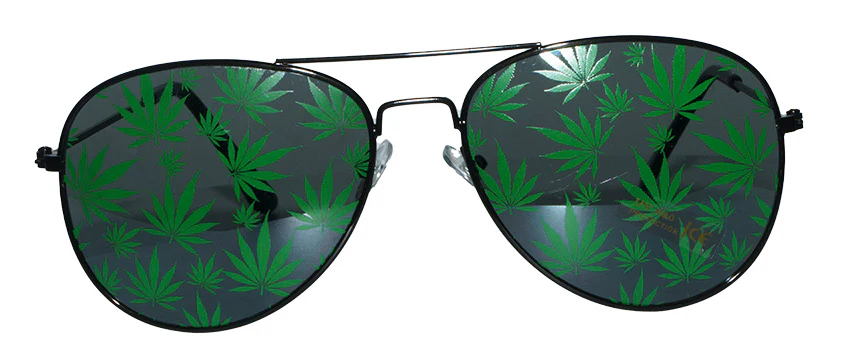 Marijuana Leaf Aviator - Image 4