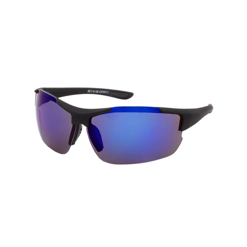 MEN'S SEMI-RIMLESS SPORT SOFT FINISH SUNGLASSES - Image 4