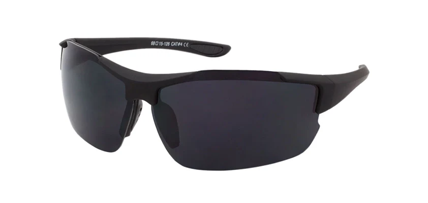 MEN'S SEMI-RIMLESS SPORT SOFT FINISH SUNGLASSES - Image 5