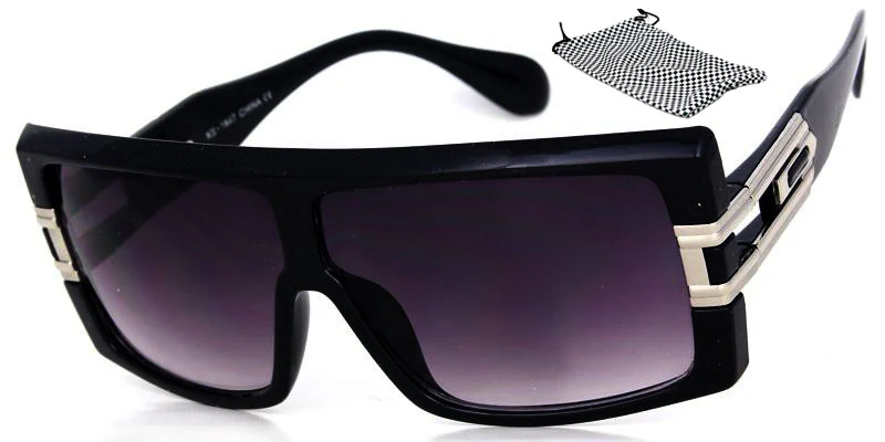 Men & Women Hip Hop Shield Shades - Image 2