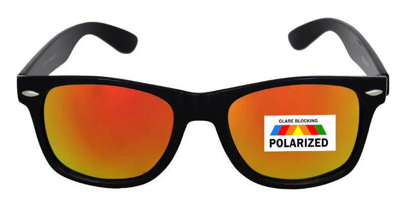 Old school Locs Polarized  Color Mirror Lens - Image 2
