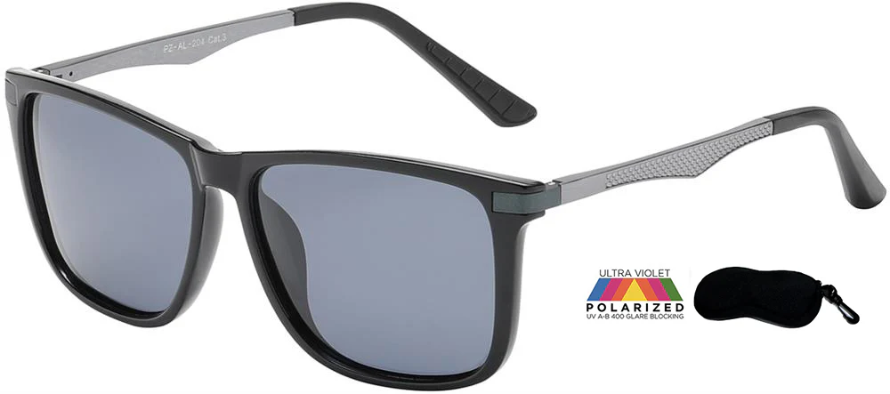 Polarized Lens  Hipster Square Locs - Image 2