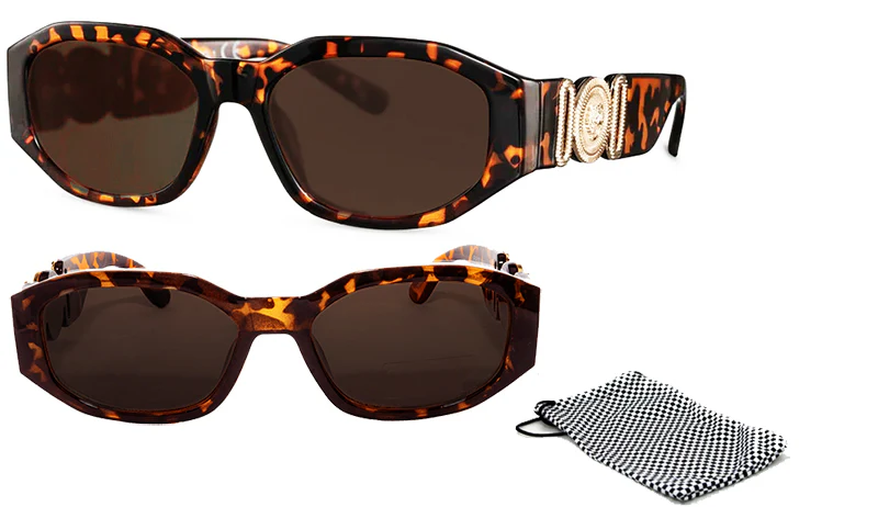 Men & Women Rectangular Hip Hop Shades - Image 2