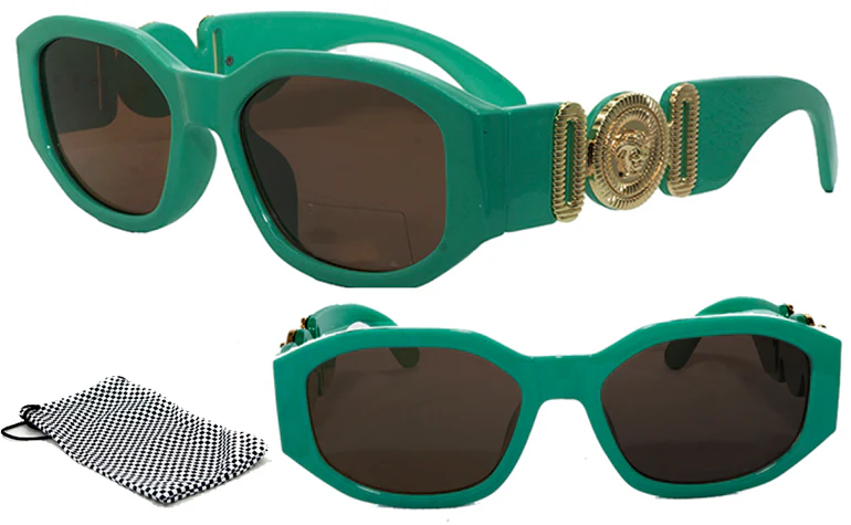 Men & Women Rectangular Hip Hop Shades - Image 3