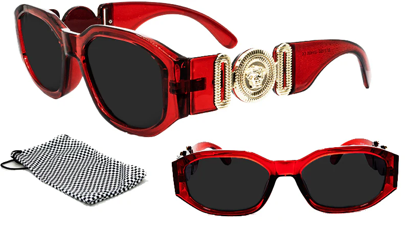Men & Women Rectangular Hip Hop Shades - Image 5