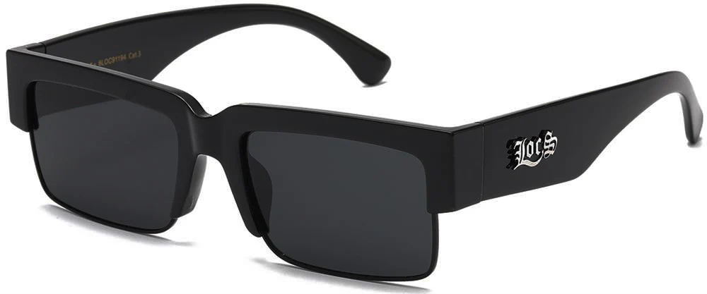 Small Flat Top Rimless Locs - Image 2
