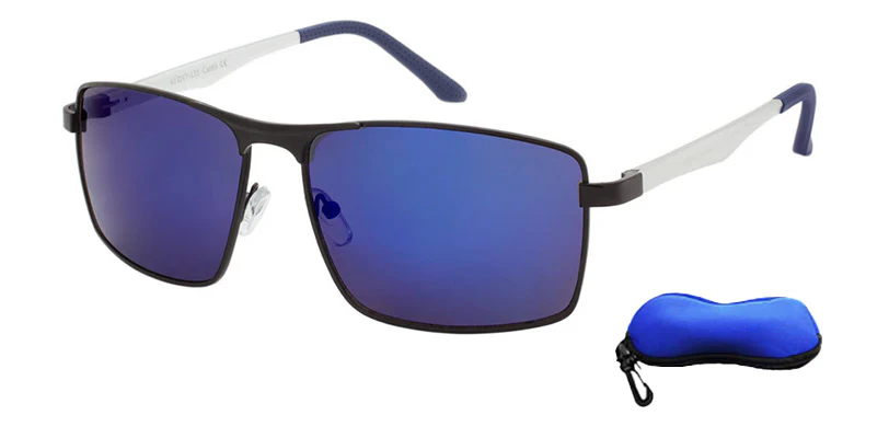 Square Aviator Sunglasses - Image 3