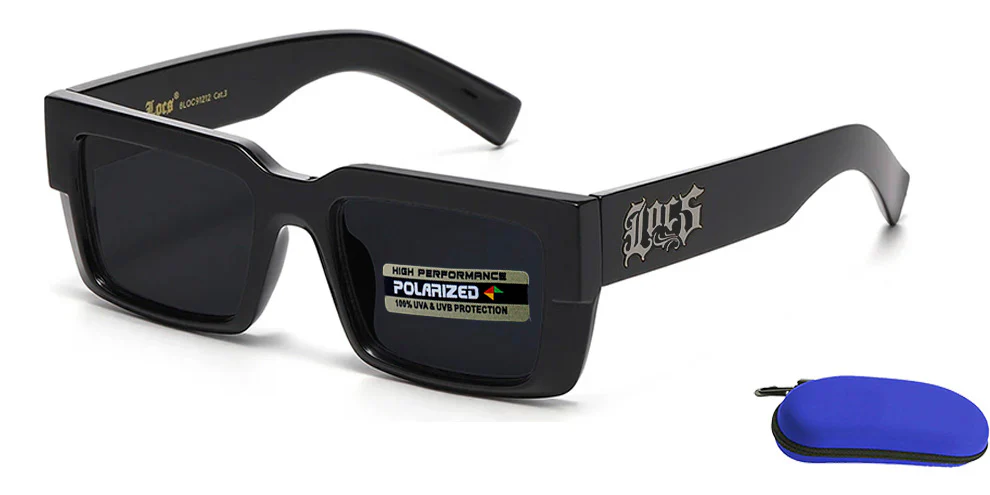 Square  Hip Hop Polarized Locs Shades - Image 3
