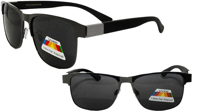 Square Men Polarized Locs Sunglasses ( No Logo) - Image 3