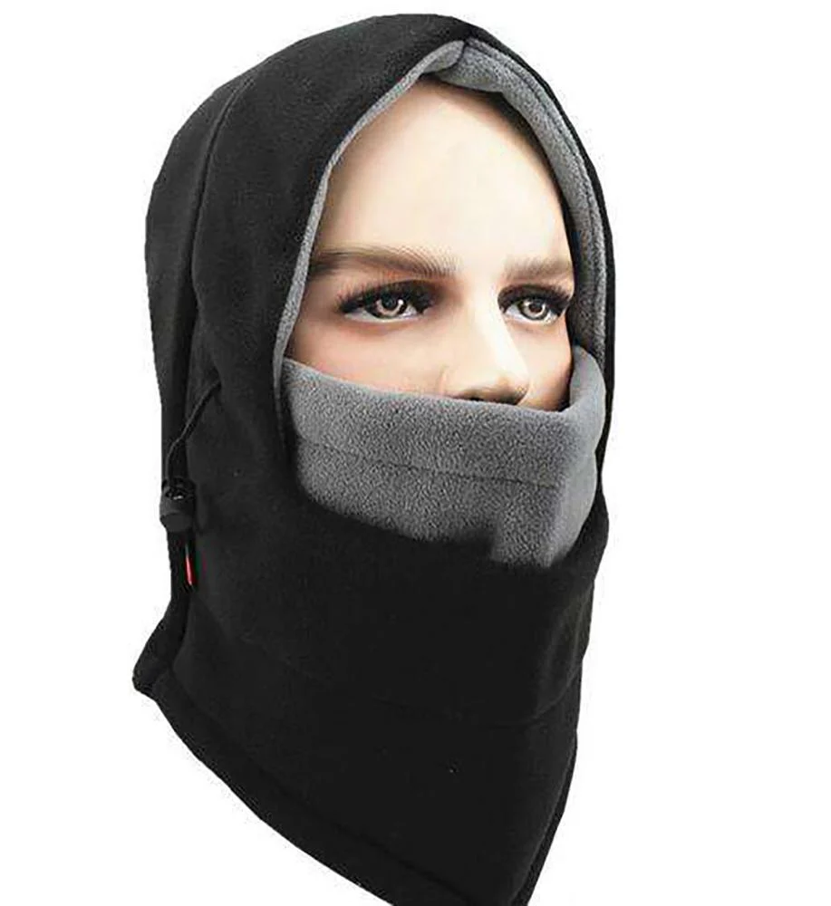 Winter warm Fleece beanies hats for men skull bandana neck Ear warmer - Image 4